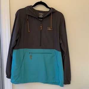 L.L. Bean colorblock anorak. EUC!